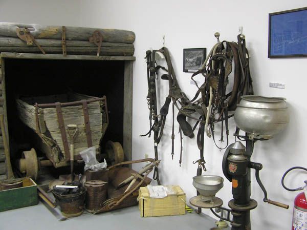 Coal Mine Display. Photo by Pinedale Online.