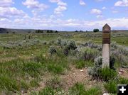 Lander Trail Grave Marker. Photo by Pinedale Online.