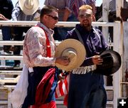 Rodeo Clowns. Photo by Pinedale Online.