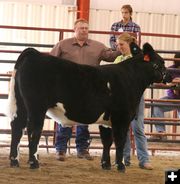 Grand Champion Beef. Photo by Pinedale Online.