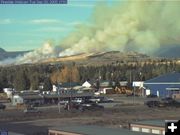 551 PM Tuesday. Photo by Pinedale Webcam.