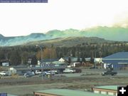 7 PM Tuesday. Photo by Pinedale Webcam.