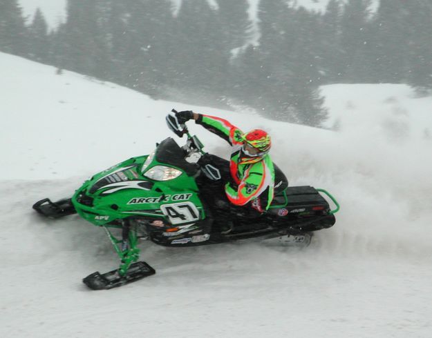 Snowmobiling. Photo by Pinedale Online.