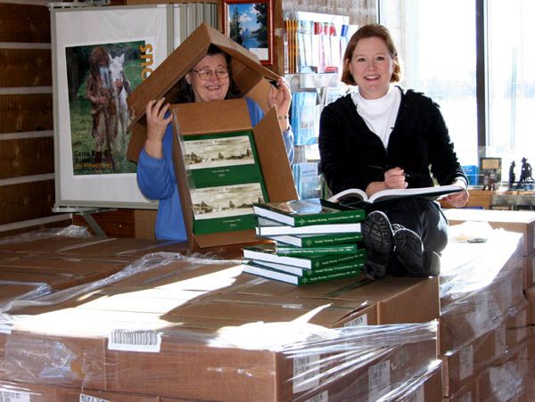 Pinedale Books are here. Photo by Clint Gilchrist, Pinedale Online.