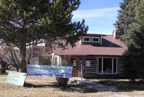 Sublette Visitor Center. Photo by Pinedale Online.
