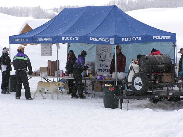 Snow Explorers Concessions. Photo by Dawn Ballou, Pinedale Online.