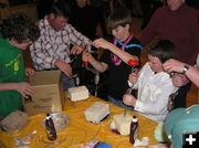 Ice Cream Drilling Contest. Photo by Dawn Ballou, Pinedale Online.