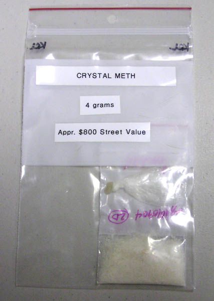 Crystal Meth. Photo by Pinedale Online.