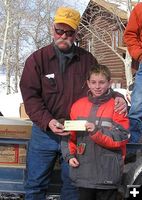 Garret Easton won youth prize. Photo by Bill Boender.