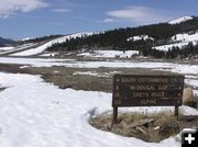 McDougal Gap Road. Photo by Pinedale Online.