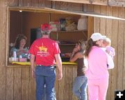 Concession Stand. Photo by Dawn Ballou, Pinedale Online.