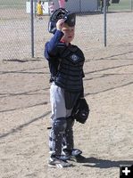 Catcher. Photo by Dawn Ballou, Pinedale Online.