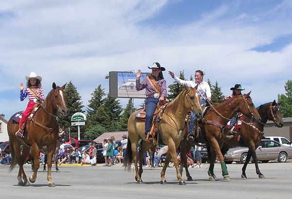 Rodeo Court. Photo by Dawn Ballou, Pinedale Online.