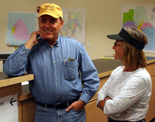 Sublette County Elections. Photo by Clint Gilchrist, Pinedale Online.