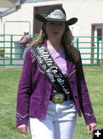 Fair Royalty-Amy Sheldon. Photo by Dawn Ballou, Pinedale Online.