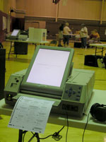 Electronic ballot printout