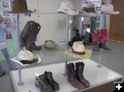 Old Cowboy Hats & Boots. Photo by Dawn Ballou, Pinedale Online.