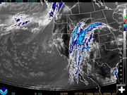 Storm on the way. Photo by NOAA.