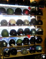 Sport Helmets. Photo by Dawn Ballou, Pinedale Online!.