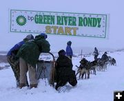 Green River Rondy Sled Dog Race. Photo by Pinedale Online.