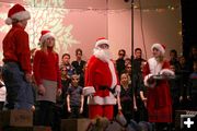 Surfin Santa Program. Photo by Pam McCulloch, Pinedale Online.
