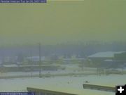 Foggy Pinedale. Photo by Pinedale Webcam.