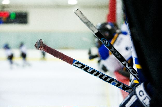 Hockey Sticks. Photo by Tara Bolgiano, Blushing Crow Photography.