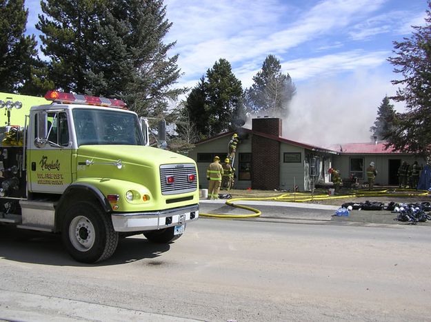 Pinedale Firefighters. Photo by Dawn Ballou, Pinedale Online.