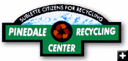 Pinedale Recycling Center. Photo by Pinedale Online.