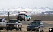 Ambulance. Photo by Pam McCulloch, Pinedale Online.
