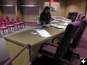 Council Seating. Photo by Dawn Ballou, Pinedale Online.