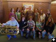 Middle School Band & Choir. Photo by Sublette County School District #1.