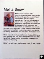 Melita Snow. Photo by Dawn Ballou, Pinedale Online.