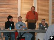 Democratic Committee. Photo by Dawn Ballou, Pinedale Online.