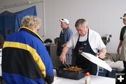 Norm Serving. Photo by Cat Urbigkit, Pinedale Online.