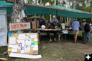 Information Tent. Photo by Dawn Ballou, Pinedale Online.