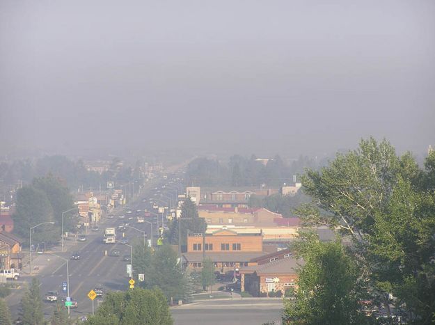 Smoky Pinedale. Photo by Bob Rule, KPIN 101.1 FM.