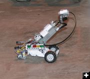 Dawson's robot. Photo by Dawn Ballou, Pinedale Online.
