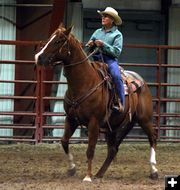 Nancy Espenscheid. Photo by Clint Gilchrist, Pinedale Online.