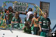 Freshman Float. Photo by Pam McCulloch, Pinedale Online.