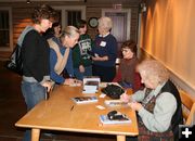 Book Signing. Photo by Dawn Ballou, Pinedale Online.