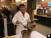 Chef Jerry Hastings. Photo by Bob Rule, KPIN 101.1 FM Radio.