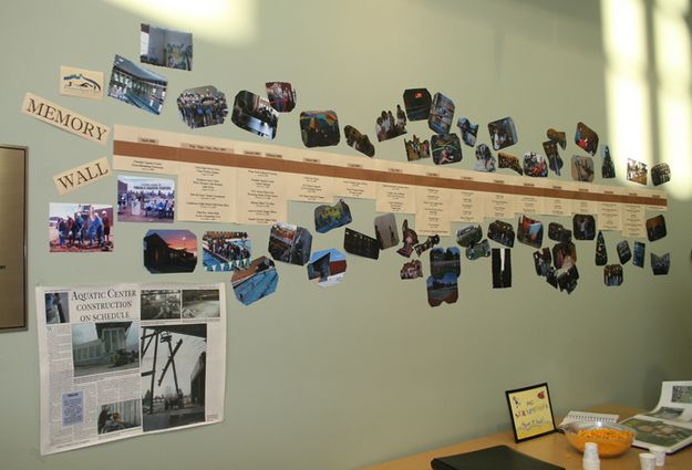 Memory Wall. Photo by Pam McCulloch, Pinedale Online.