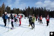 15K Nordic Freestyle Ski Race. Photo by Dave Bell.