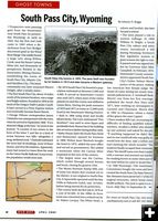 South Pass article. Photo by Wild West magazine.