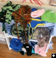 Hats. Photo by Pam McCulloch, Pinedale Online.