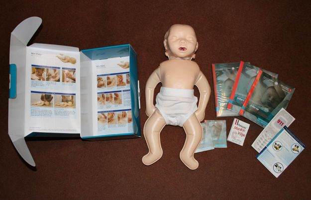 Infant CPR Kit. Photo by Dawn Ballou, Pinedale Online.