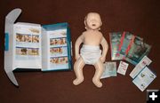 Infant CPR Kit. Photo by Dawn Ballou, Pinedale Online.