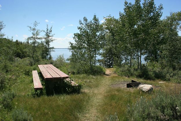 Fremont Lake Campground. Photo by Dawn Ballou, Pinedale Online.