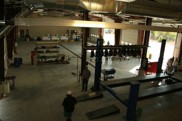 Garage Area. Photo by Dawn Ballou, Pinedale Online.
